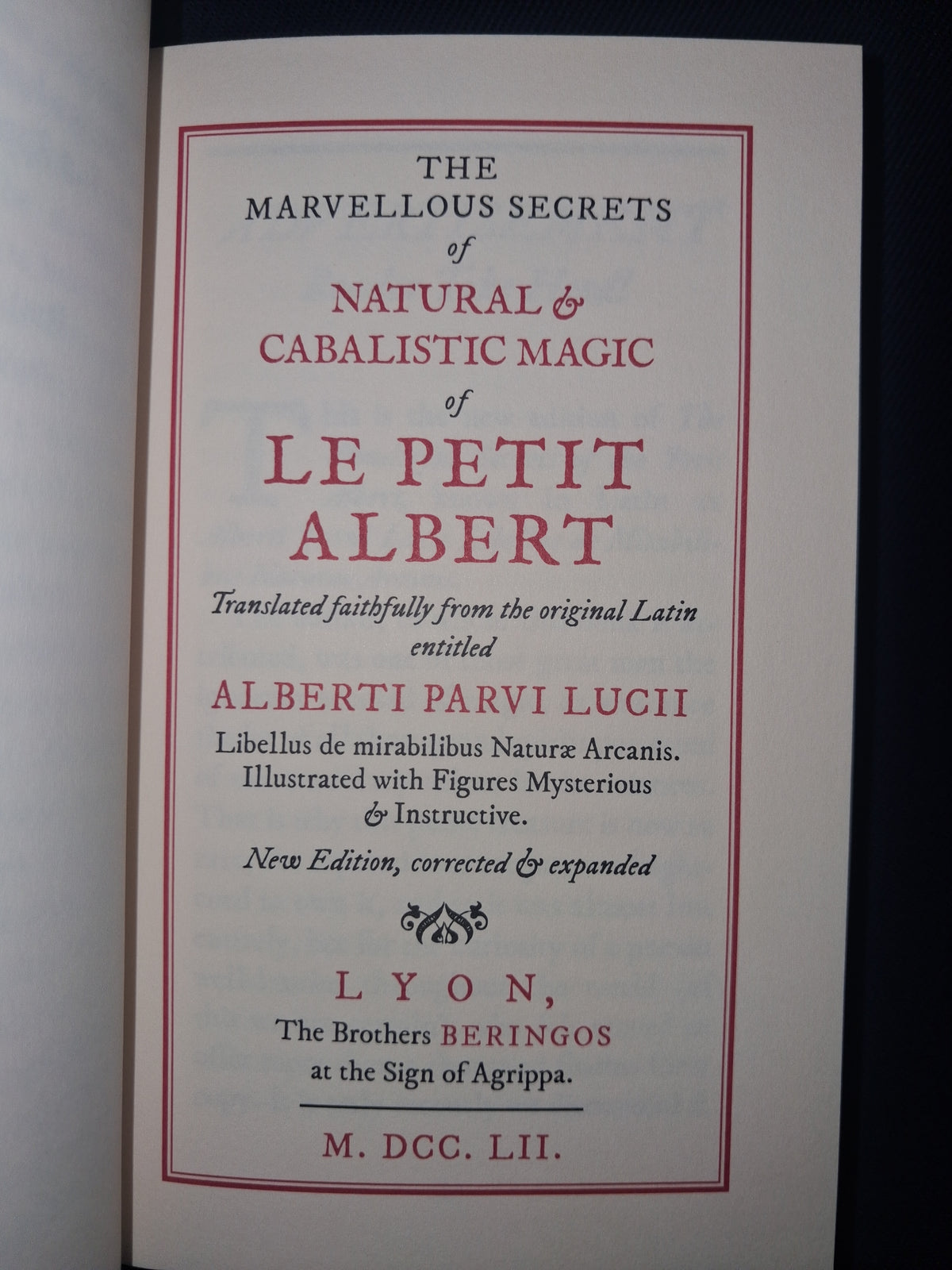 Le Petit Albert — Translated, Edited & Introduced by Paul Summers Young