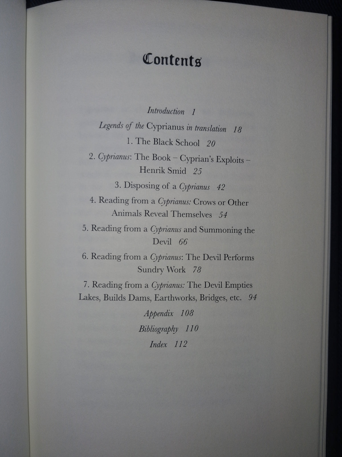 Cyprianus: St. Cyprian and the Black Book in Scandinavian Folklore — Simone Kotva