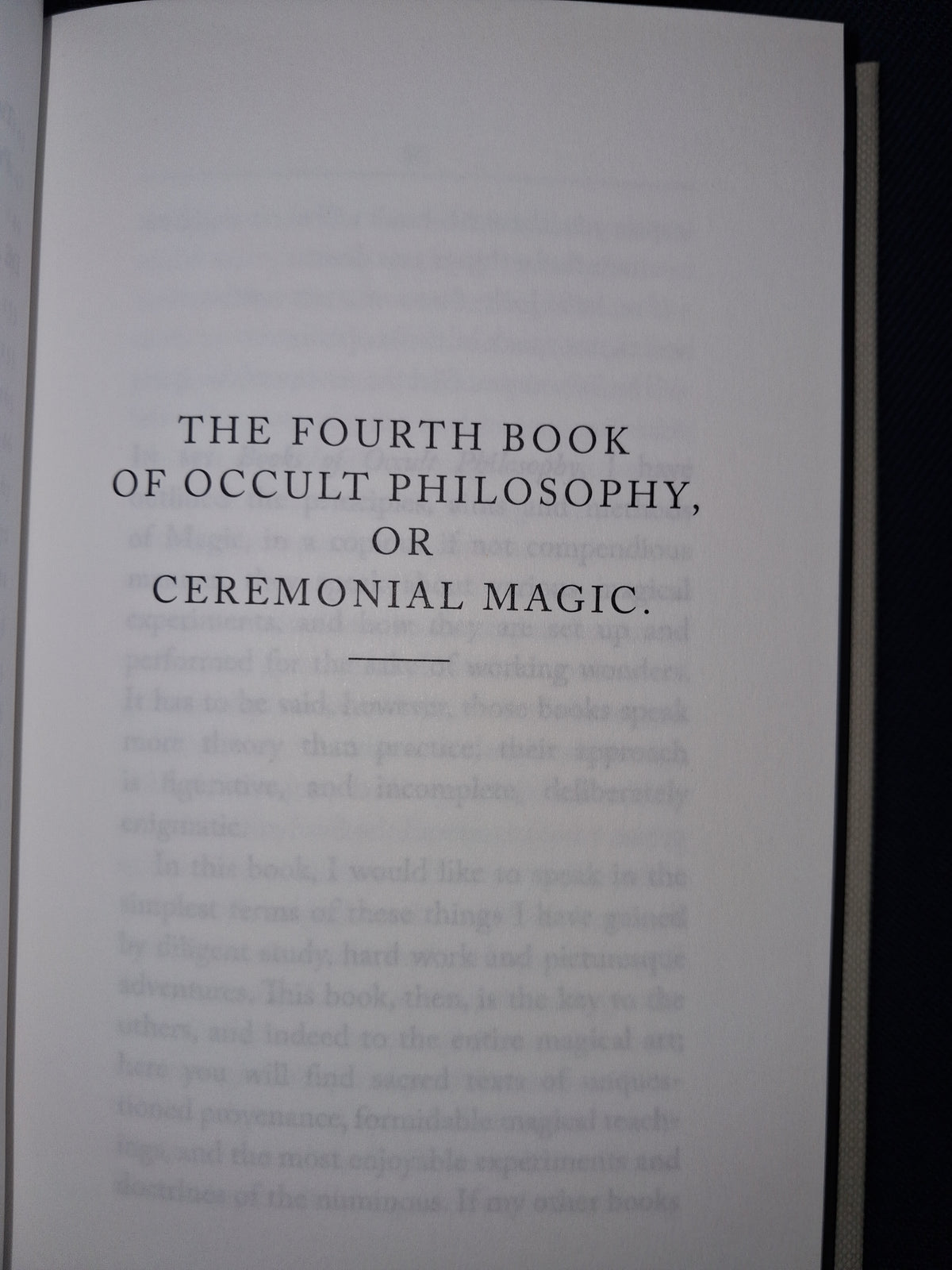 De Occulta Philosophia Vol. IV: The Fourth Book by Heinrich Cornelius Agrippa