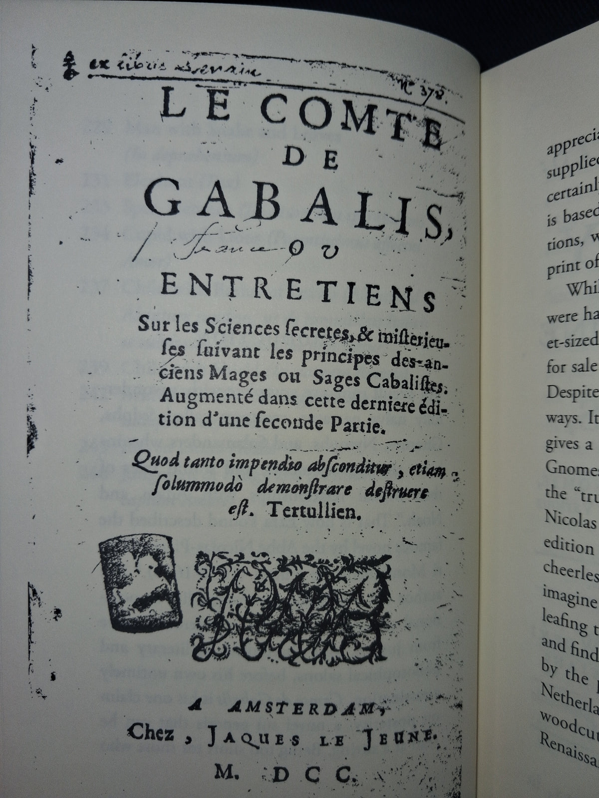 The Comte de Gabalis by Abbé Henri Montfaucon de Villars – Elemental Spirits & Western Esotericism