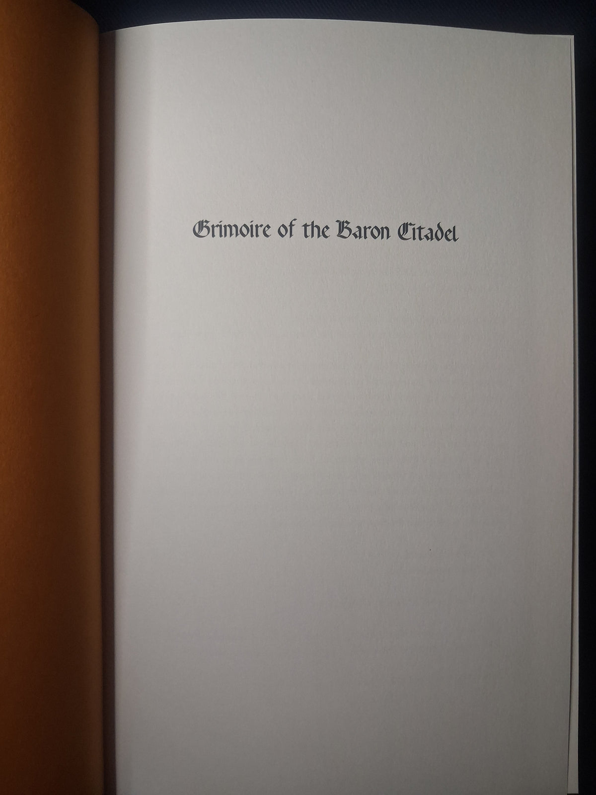 The Baron Citadel - Peter Hamilton-Giles