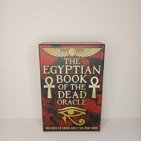 Egyptian Book of the Dead Oracle Book + 50 Cards – Marie Bruce