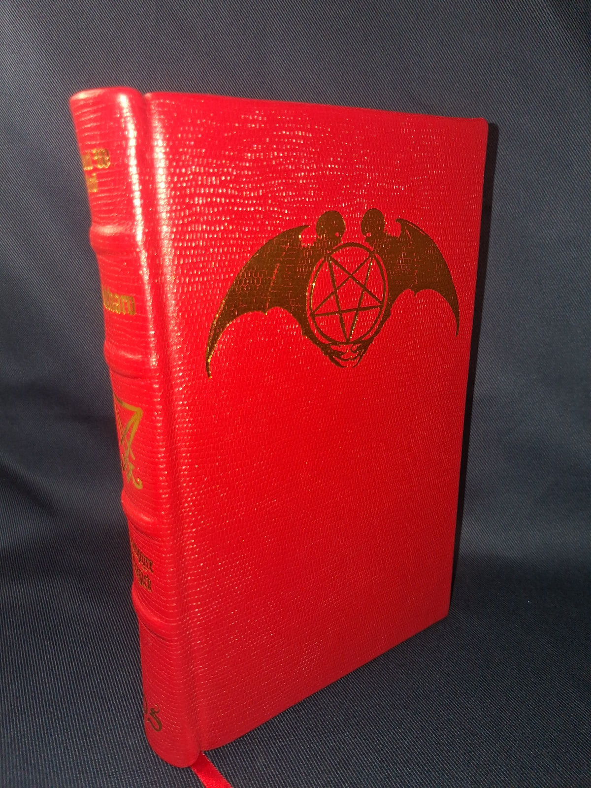 Akhkharu: Vampyre Magick (Deluxe Red Goat Leather Edition) by Michael W. Ford