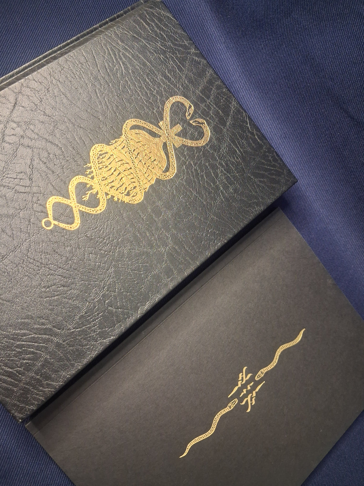 Lyrics of Lilith, Songs of Samael by Matthew Wightman – Unique Artist's Proof Deluxe Leather Edition (1 of 1)