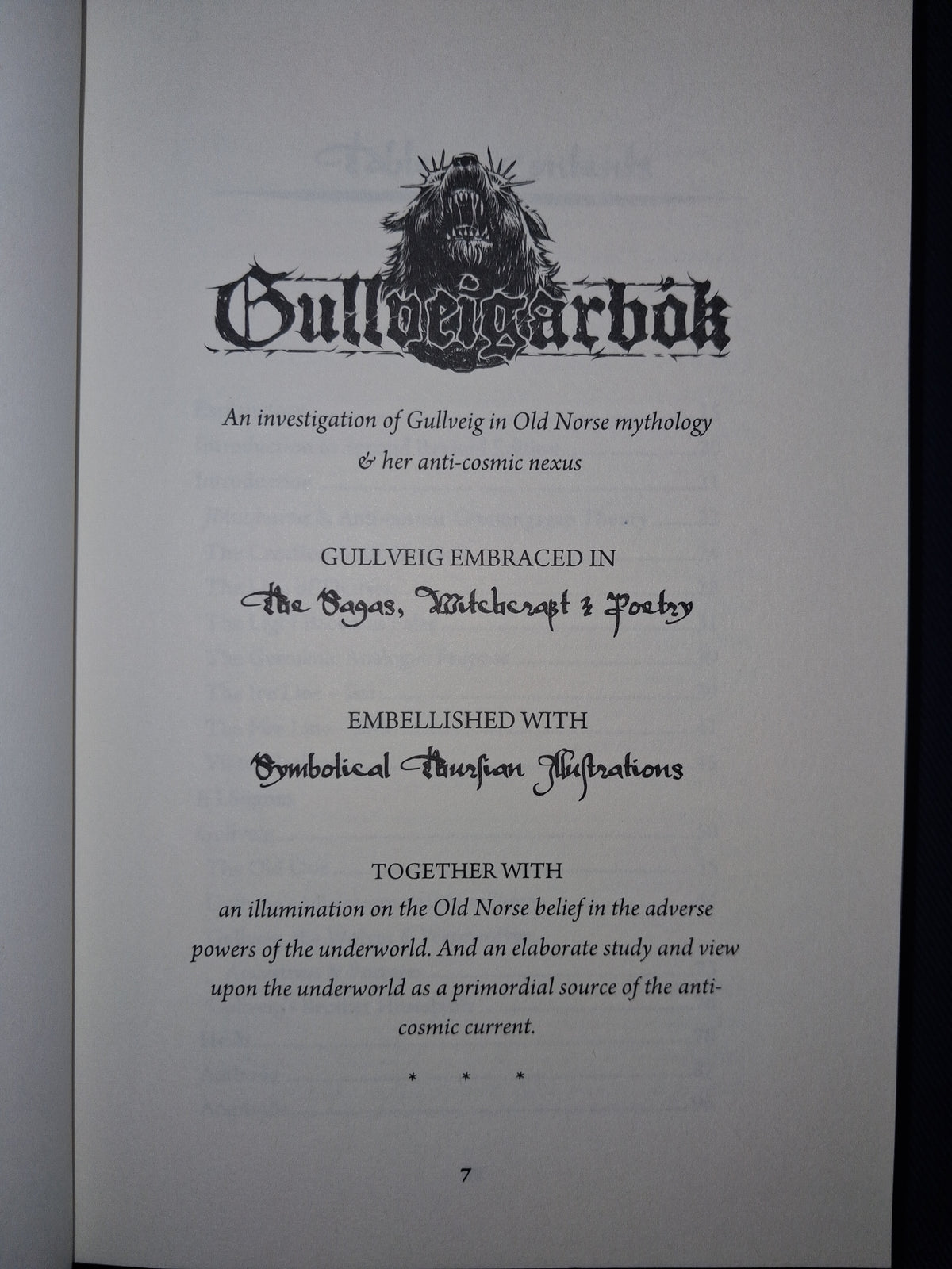 Gullveigarbók (Regular Edition) by Ekortu – Gullveig, Thursatrú & Norse Witchcraft