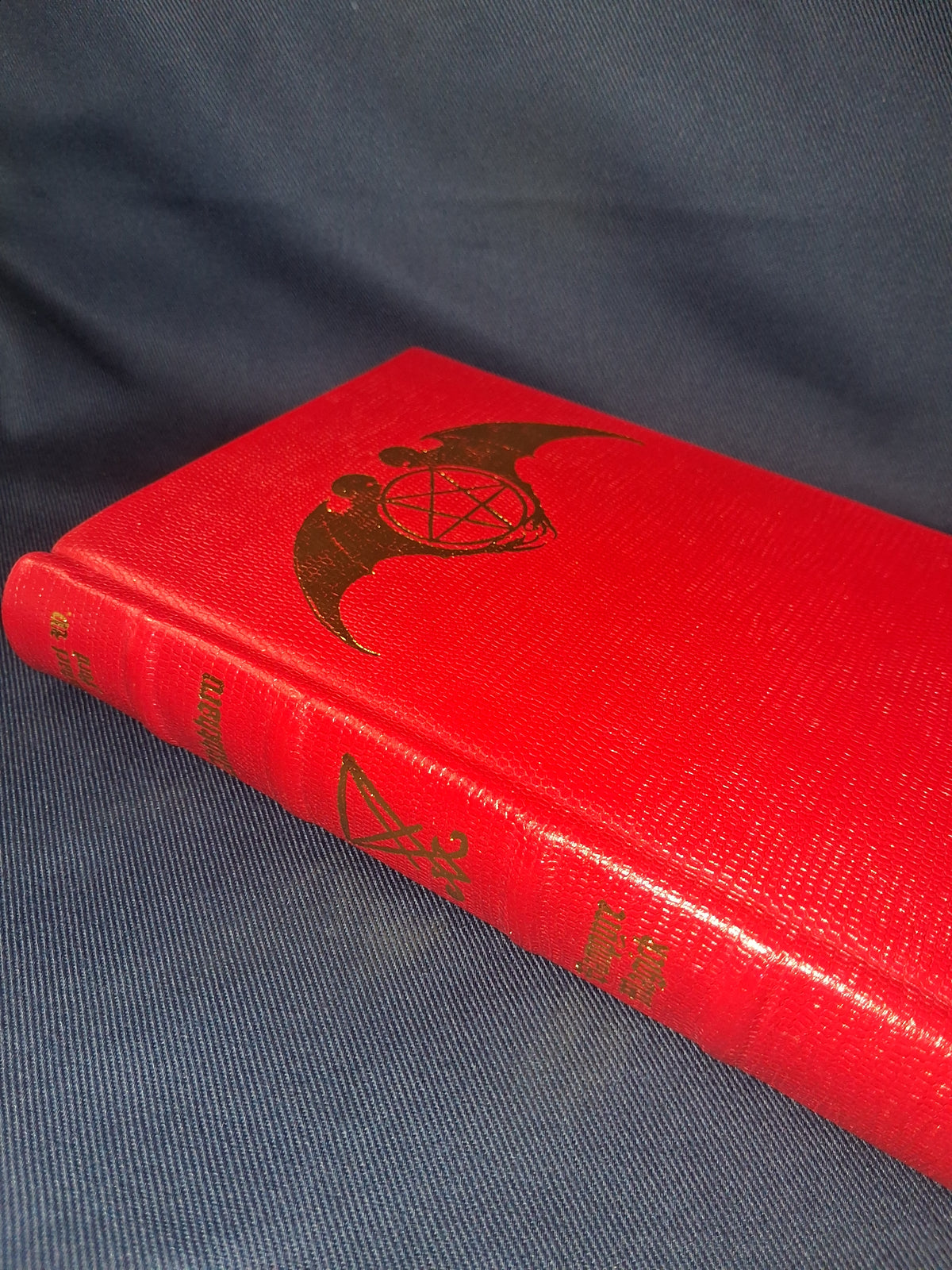 Akhkharu: Vampyre Magick (Deluxe Red Goat Leather Edition) by Michael W. Ford
