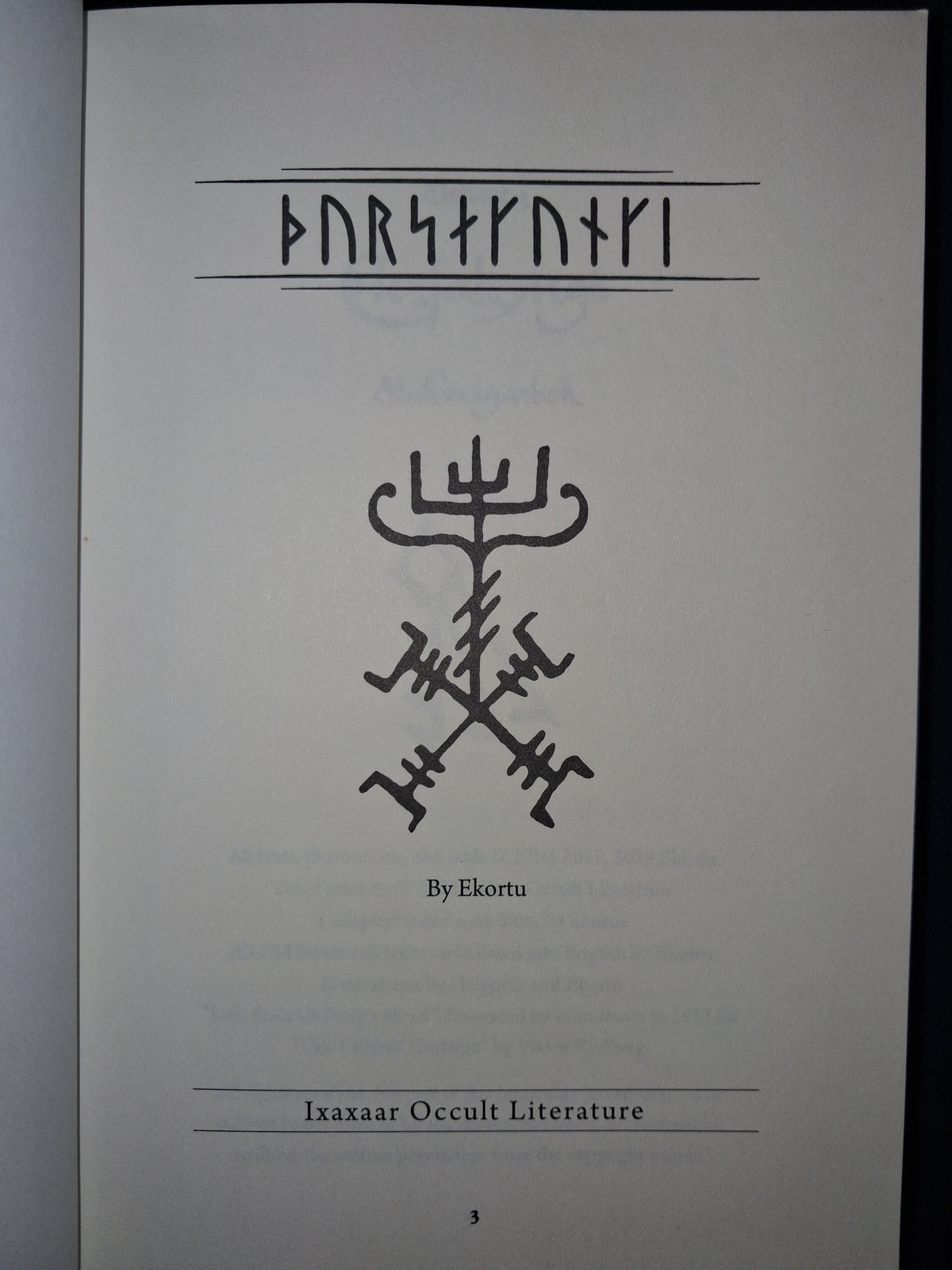 Gullveigarbók (Red Special Edition) by Ekortu – Gullveig, Thursatrú & Norse Witchcraft