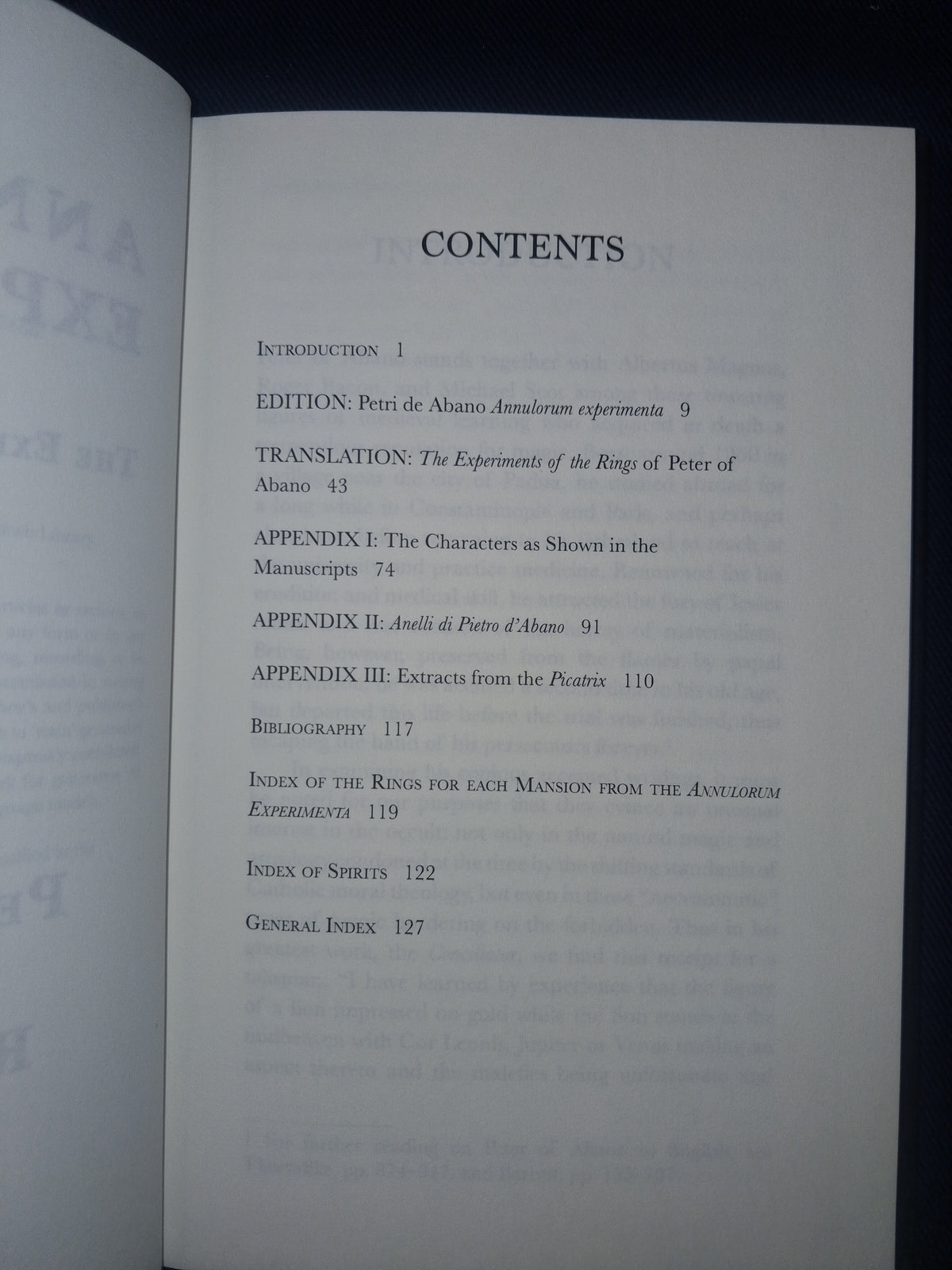 Annulorum Experimenta: The Experiments of the Rings — Peter of Abano