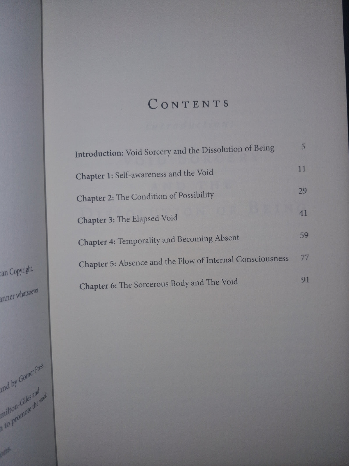 Void Sorcery and the Dissolution of Self: Volume 1 by Peter Hamilton-Giles – Void Magic & Occult Philosophy