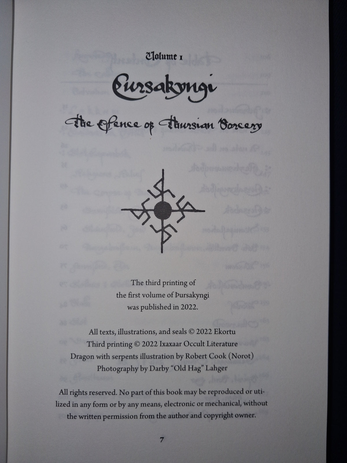 Þursakyngi I – The Essence of Thursian Sorcery - By Ekortu (Ixaxaar)