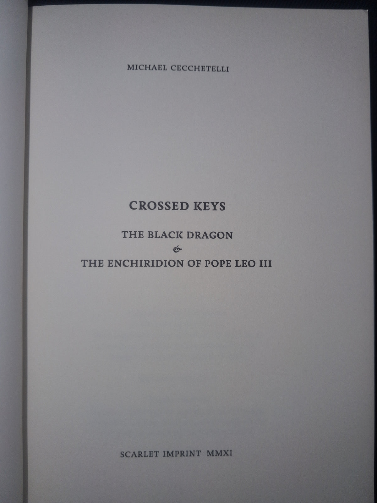 Crossed Keys by Michael Cecchetelli