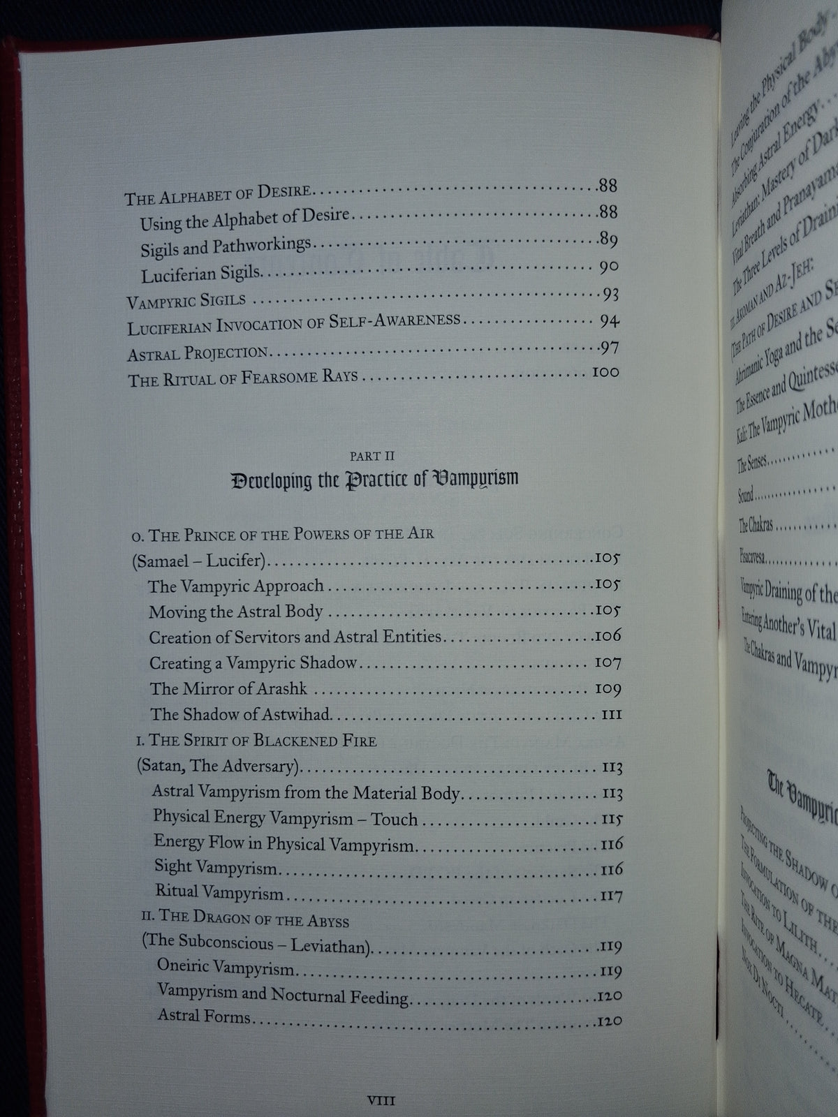 Akhkharu: Vampyre Magick (Deluxe Red Goat Leather Edition) by Michael W. Ford