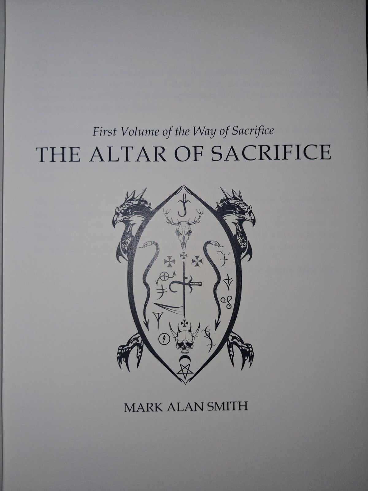 The Altar of Sacrifice: Stone Temple Edition – By Mark Alan Smith