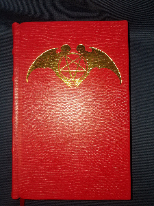 Akhkharu: Vampyre Magick (Deluxe Red Goat Leather Edition) by Michael W. Ford
