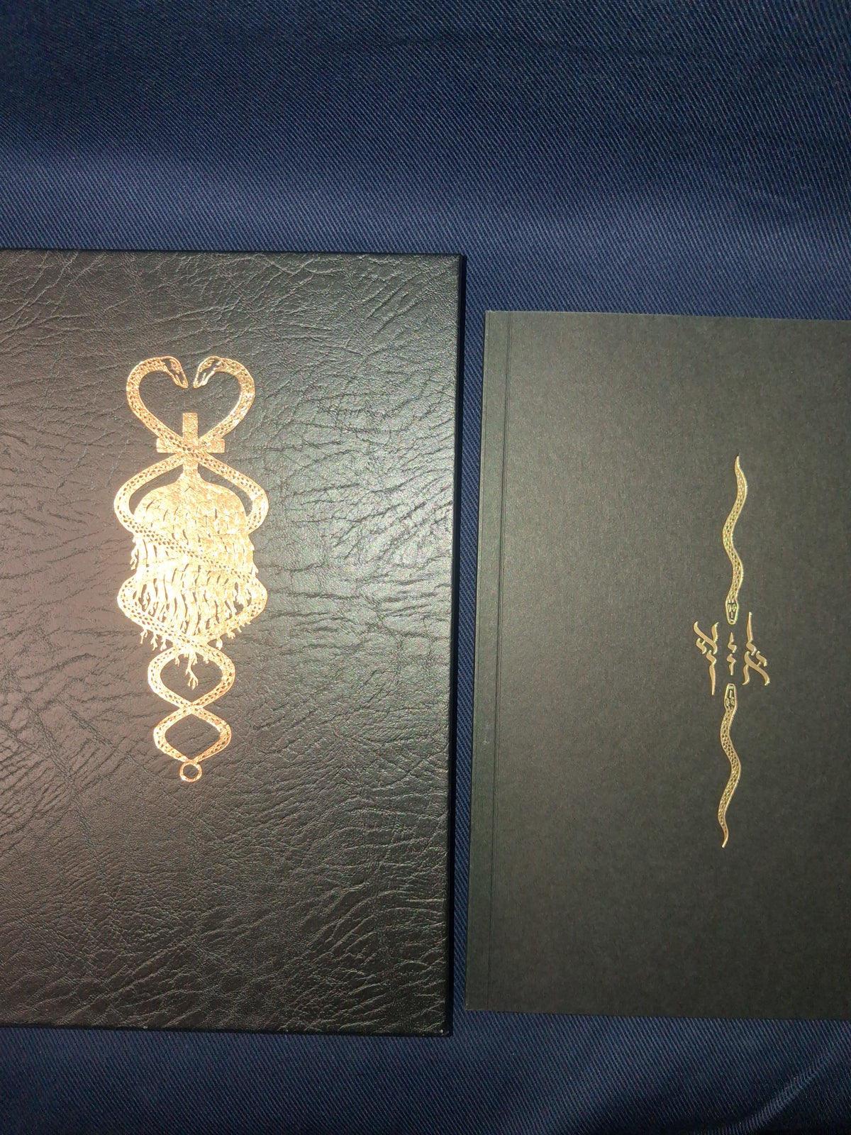 Lyrics of Lilith, Songs of Samael by Matthew Wightman – Unique Artist's Proof Deluxe Leather Edition (1 of 1)