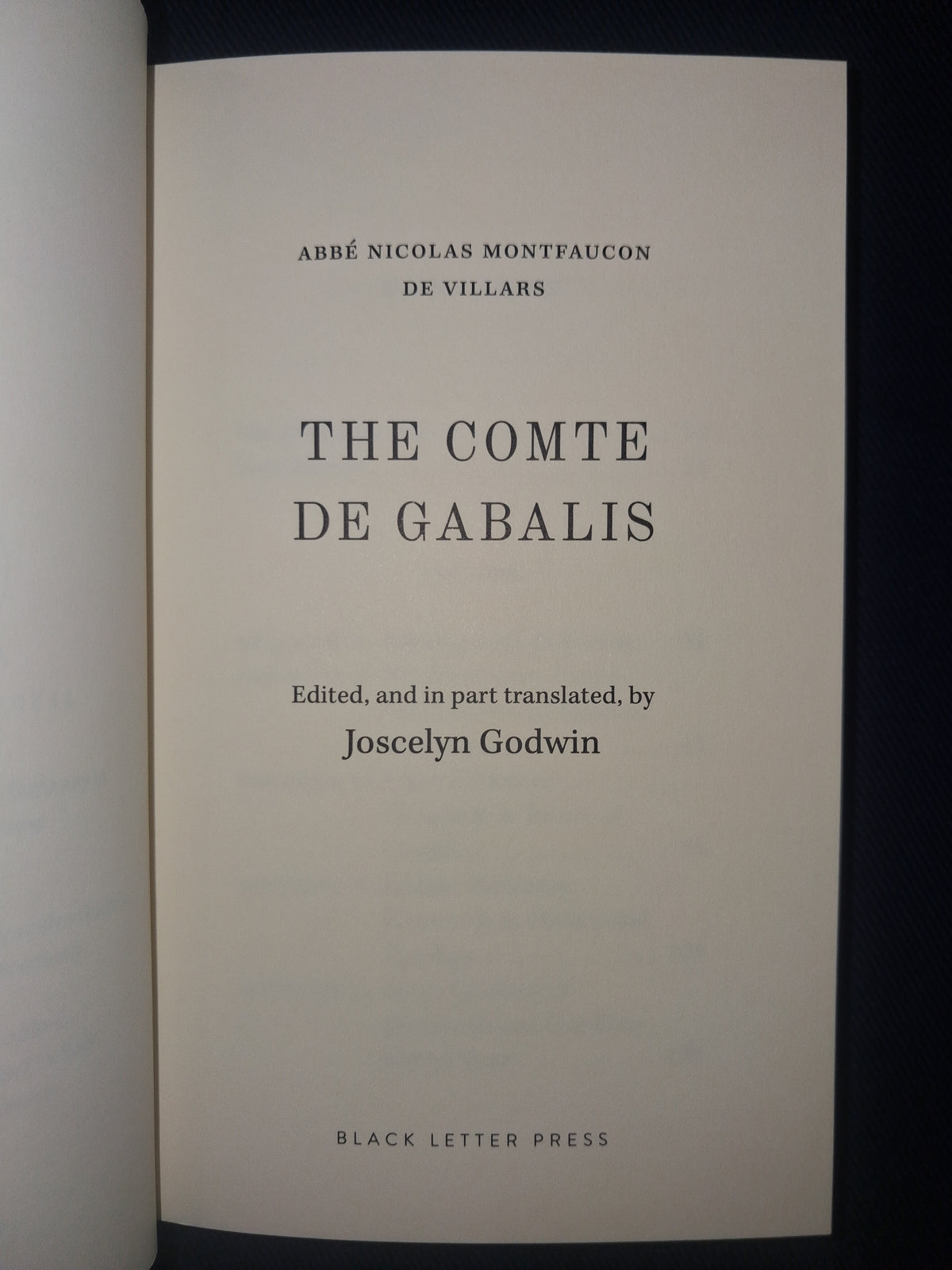 The Comte de Gabalis by Abbé Henri Montfaucon de Villars – Elemental Spirits & Western Esotericism