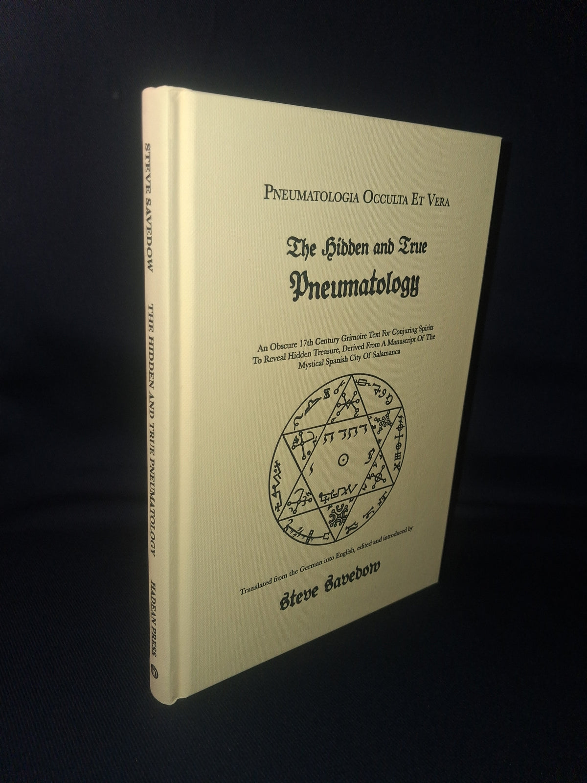 The Hidden and True Pneumatology by Steve Savedow – 17th-Century German Grimoire